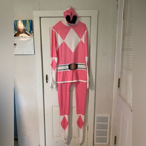 Officially licensed Pink Power Rangers Morphsuit XL - Picture 4 of 9